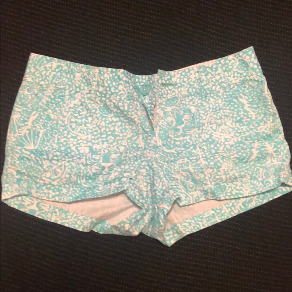 Teal Lilly Pulitzer Shorts